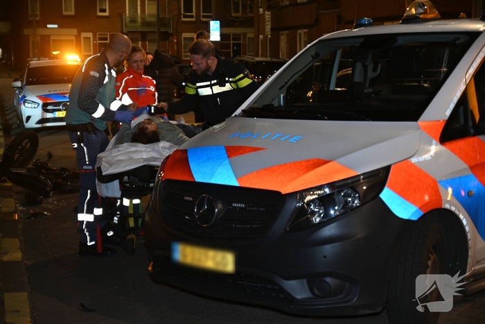 Aanrijding met fatbike en auto; bestuurder slaat op de vlucht