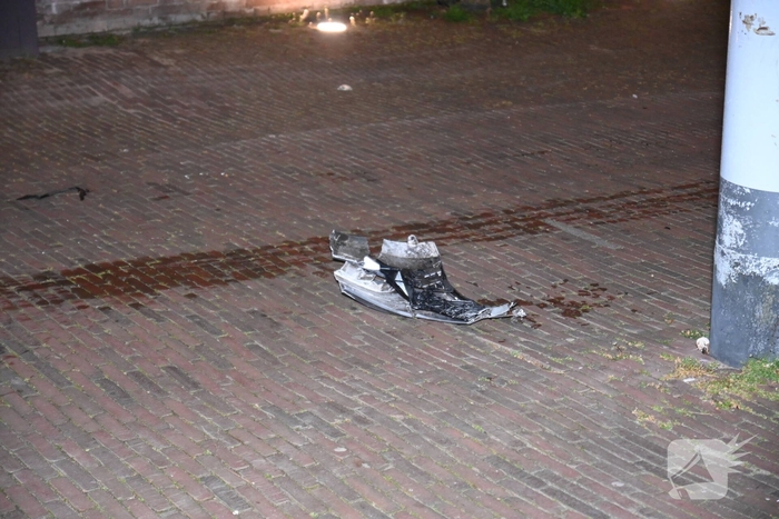 Aanrijding met fatbike en auto; bestuurder slaat op de vlucht