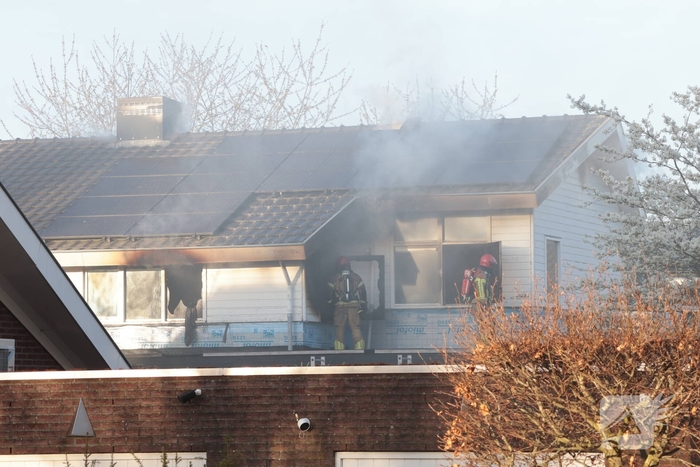 Woningbrand veroorzaakt zware schade