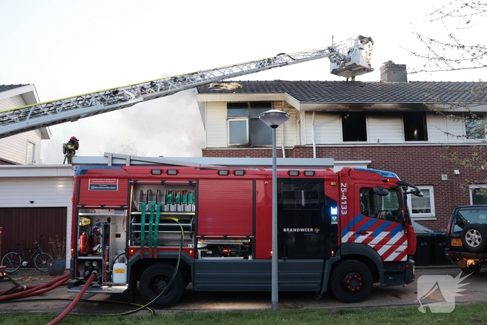 Woningbrand veroorzaakt zware schade
