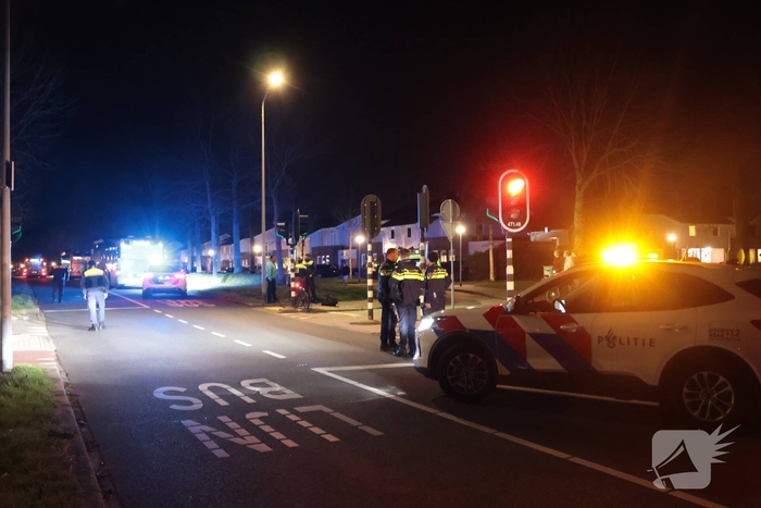 Fietser gewond na aanrijding met lijnbus