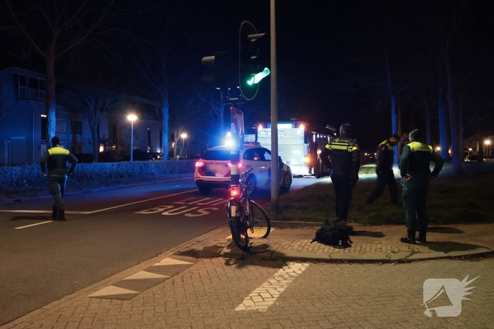 Fietser gewond na aanrijding met lijnbus