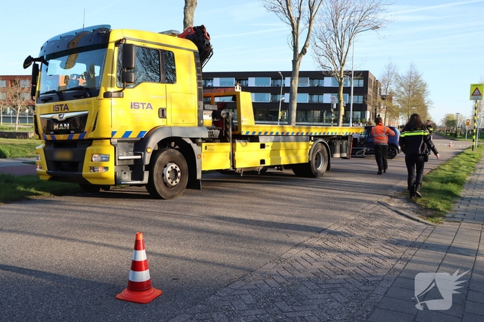 Bestuurder botst tegen boom