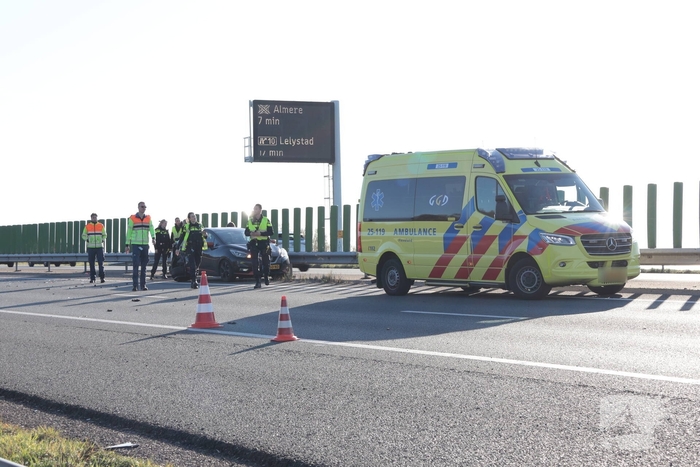 Ongeval op A27 veroorzaakt forse file