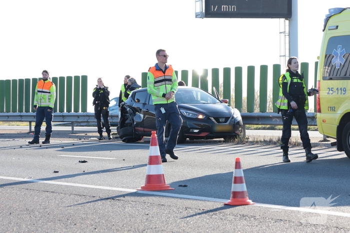 Ongeval op A27 veroorzaakt forse file