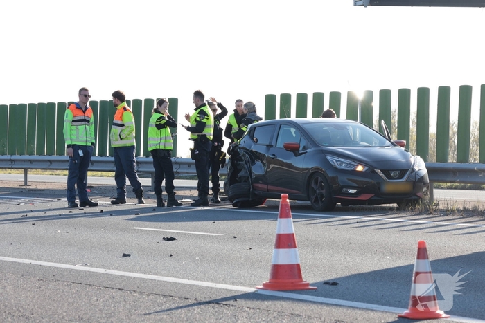 Ongeval op A27 veroorzaakt forse file