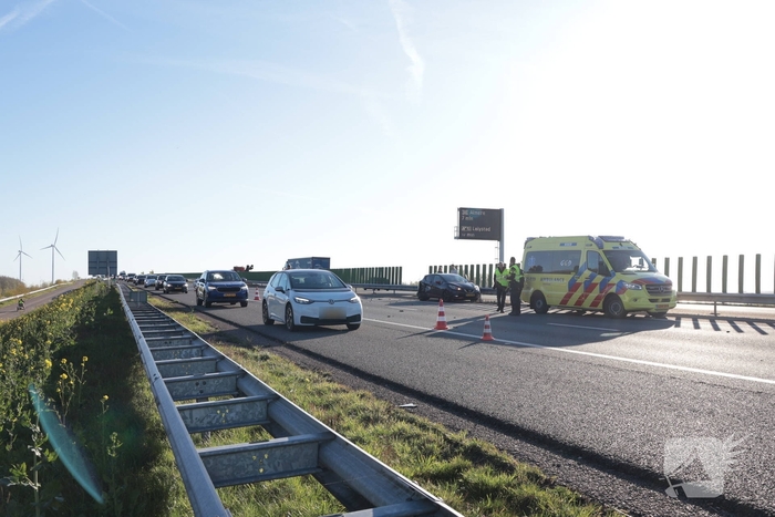 Ongeval op A27 veroorzaakt forse file