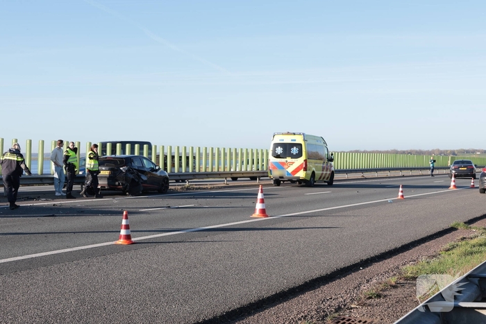 Ongeval op A27 veroorzaakt forse file