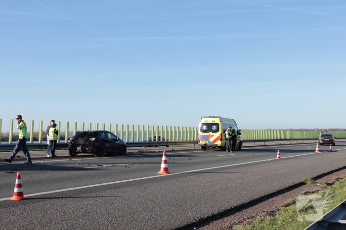Ongeval op A27 veroorzaakt forse file