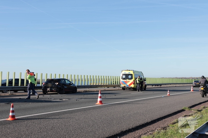 Ongeval op A27 veroorzaakt forse file
