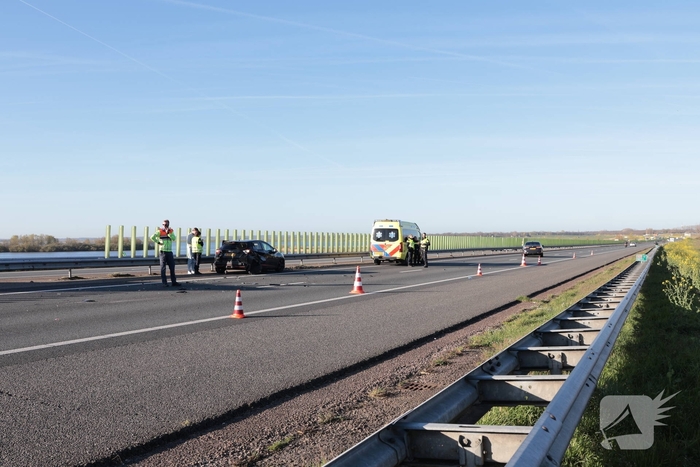Ongeval op A27 veroorzaakt forse file