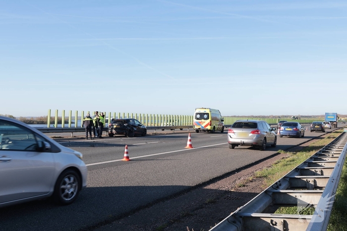 Ongeval op A27 veroorzaakt forse file
