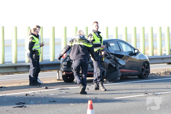 Ongeval op A27 veroorzaakt forse file
