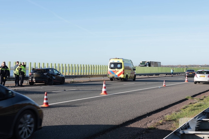 Ongeval op A27 veroorzaakt forse file