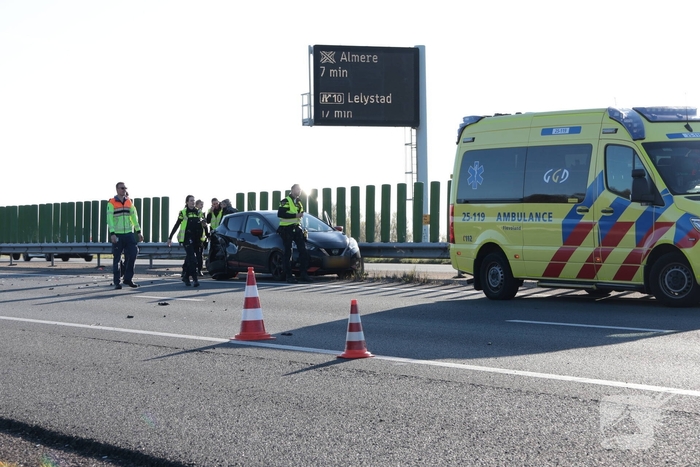 Ongeval op A27 veroorzaakt forse file
