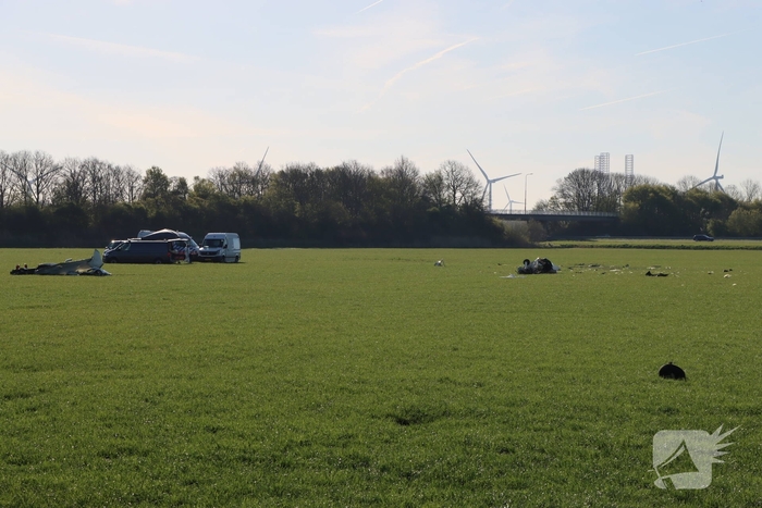 Hulpdiensten massaal ingezet na vliegtuigcrash