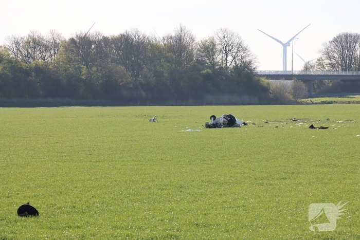 Hulpdiensten massaal ingezet na vliegtuigcrash