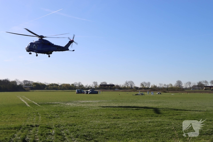 Hulpdiensten massaal ingezet na vliegtuigcrash