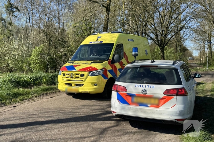 Wielrenner gewond bij eenzijdig ongeval