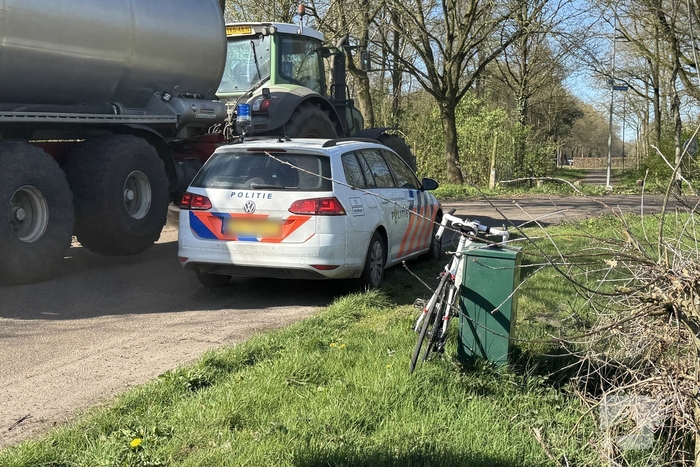 Wielrenner gewond bij eenzijdig ongeval
