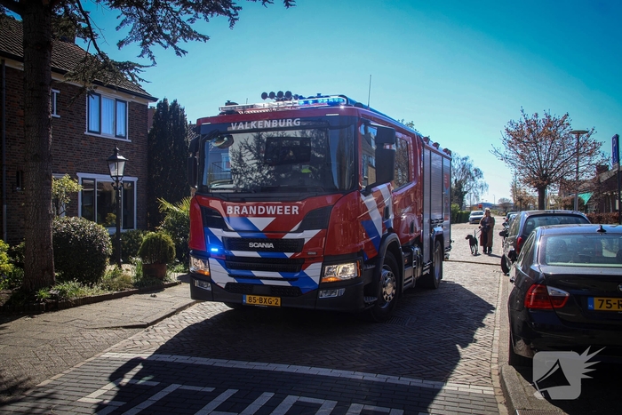 Snelle reactie omstanders bij brand in tuin