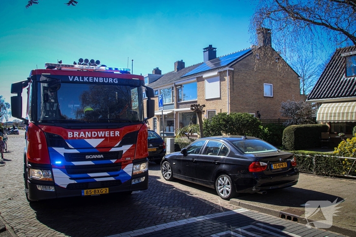 Snelle reactie omstanders bij brand in tuin
