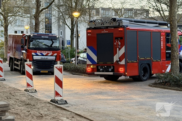 Dakbrand in flatwoning opschudding in Uden