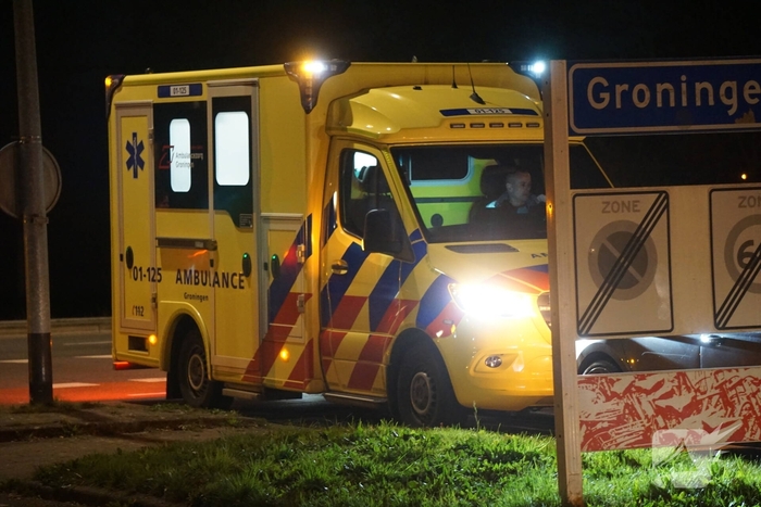 Scooterrijder in botsing met auto