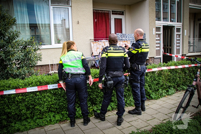 Kind valt van derde etage