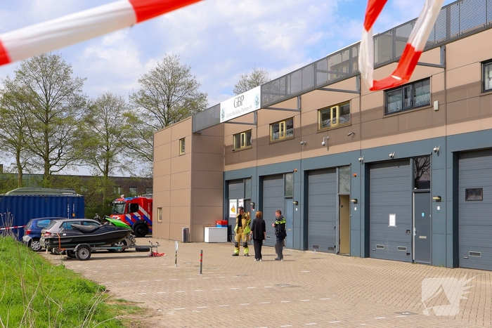 Drugslab ontdekt in bedrijfspand