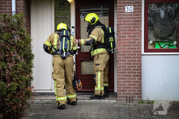 Gaslucht leidt tot brandweerinspectie
