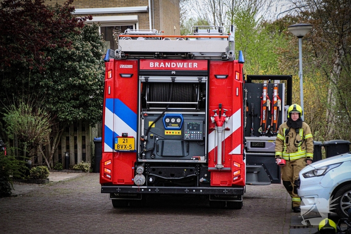 Gaslucht leidt tot brandweerinspectie