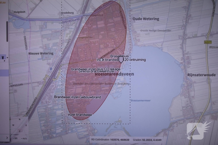 Grootschalige oefening met meerdere officieren en crisisteams