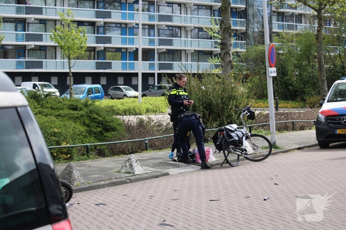 Fiets en scooter betrokken bij ernstig ongeval