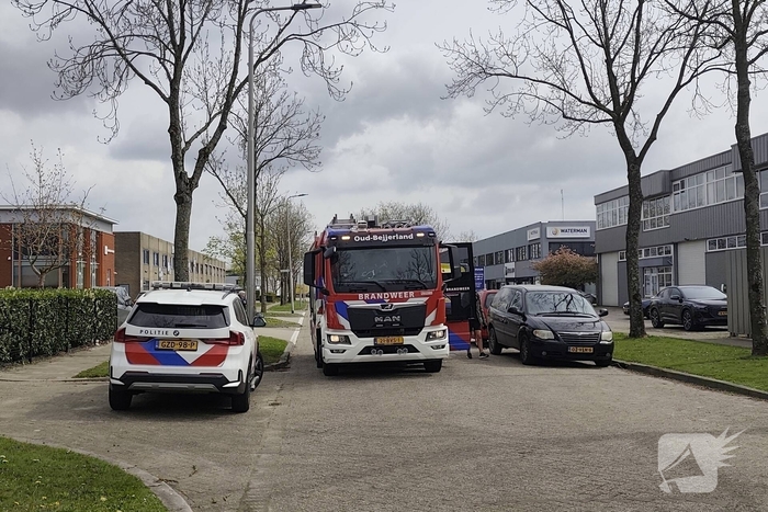 Brand in camper leidt tot ambulance-inzet