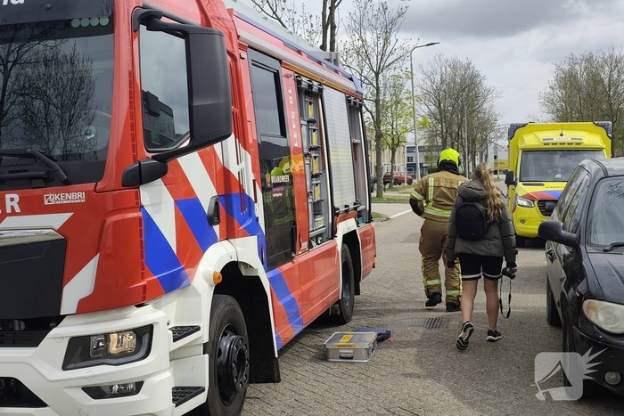 Brand in camper leidt tot ambulance-inzet