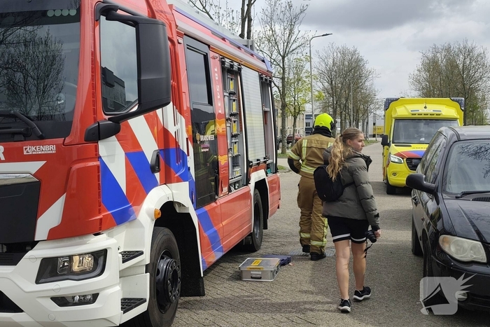 Brand in camper leidt tot ambulance-inzet