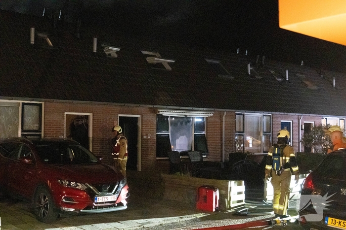 Flinke rookontwikkeling bij woningbrand Assen