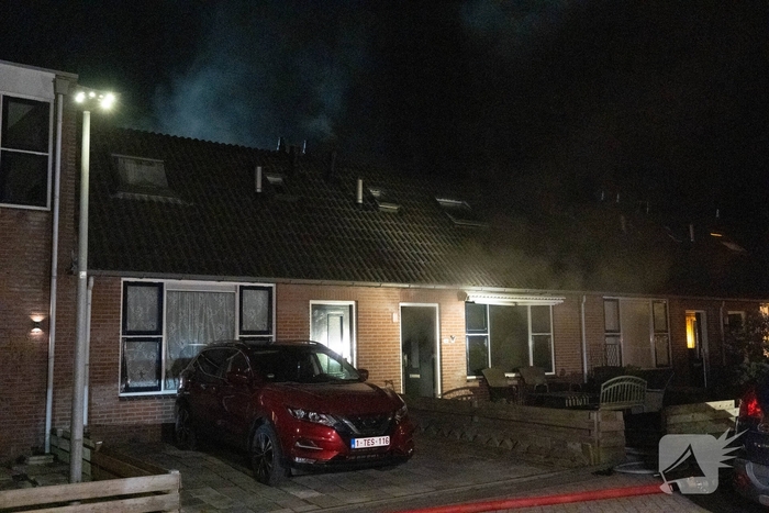 Flinke rookontwikkeling bij woningbrand Assen