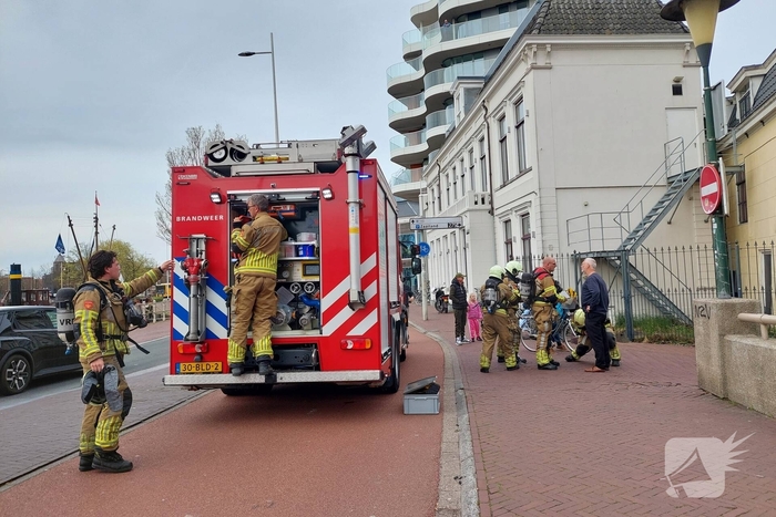 Brandweer onderzoekt vreemde lucht