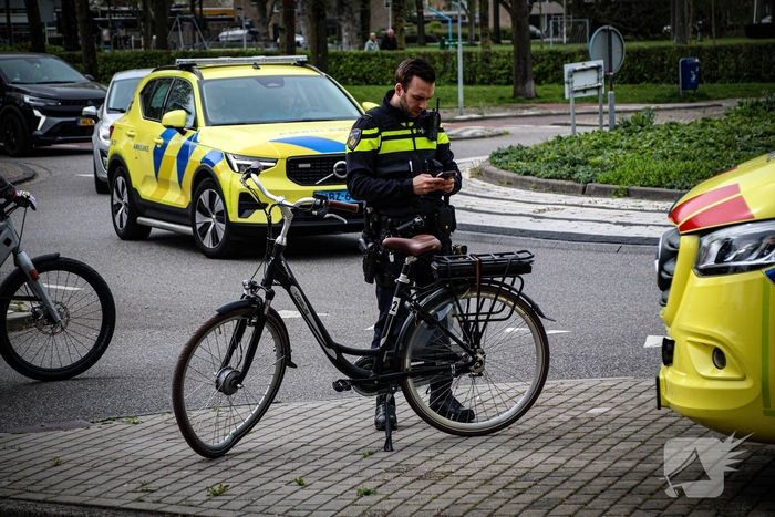 Ongeval tussen auto en fietser in Papendrecht