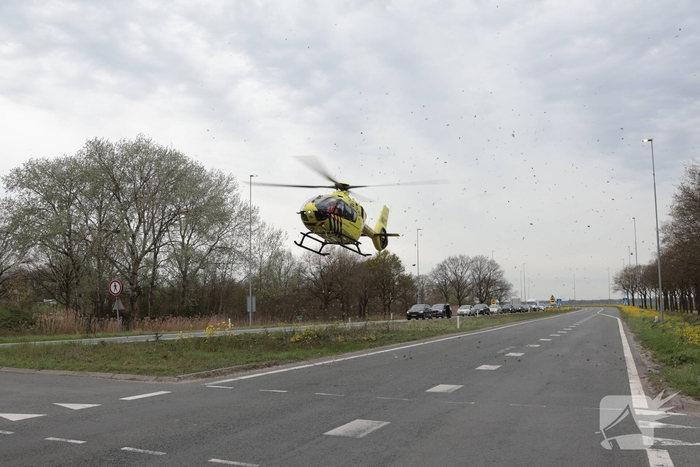 Medische noodsituatie leidt tot inzet traumahelikopter