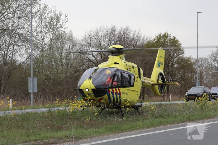 Medische noodsituatie leidt tot inzet traumahelikopter