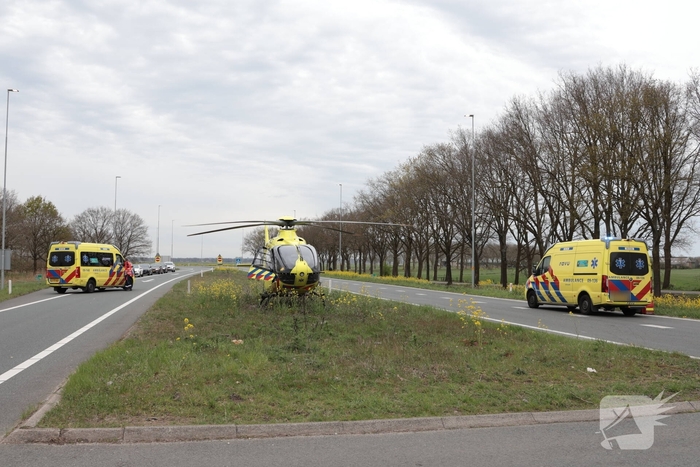 Medische noodsituatie leidt tot inzet traumahelikopter