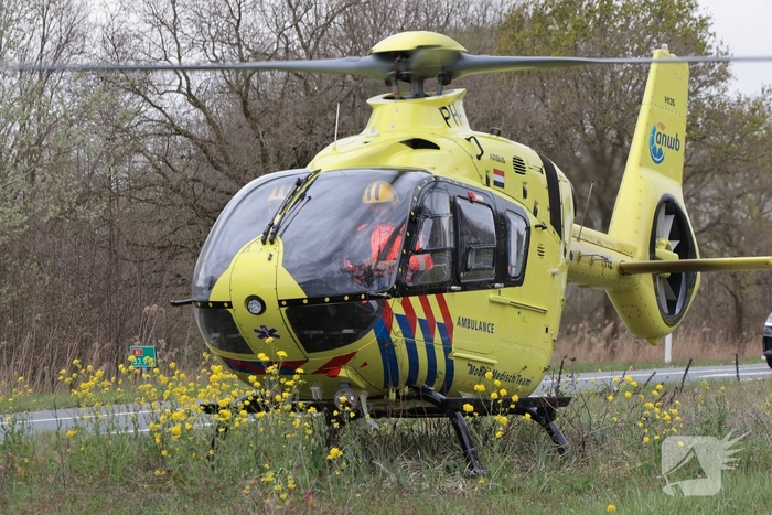 Medische noodsituatie leidt tot inzet traumahelikopter