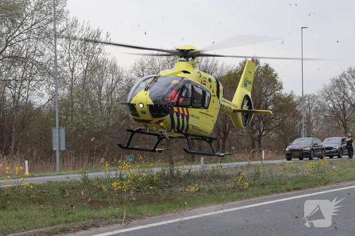Medische noodsituatie leidt tot inzet traumahelikopter