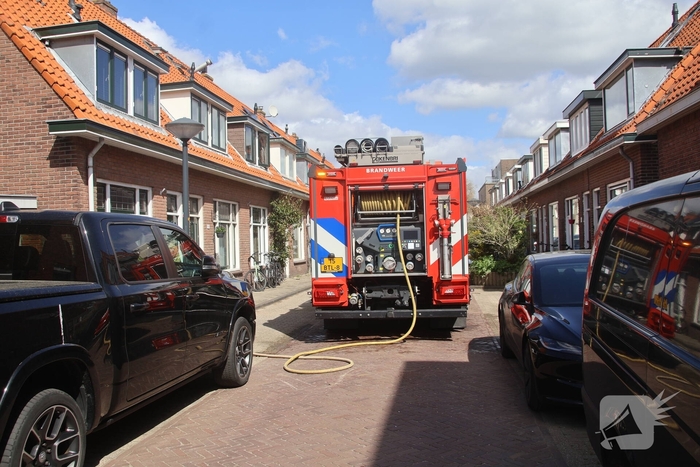 Schuur zwaar beschadigd door brand