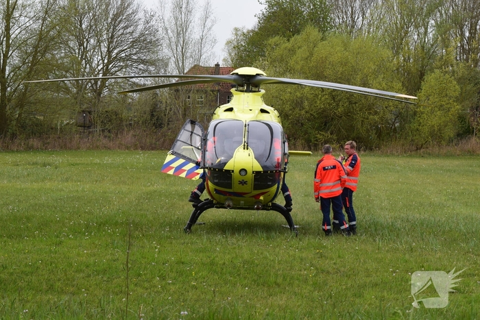 Traumahelikopter ingezet voor spoedmelding