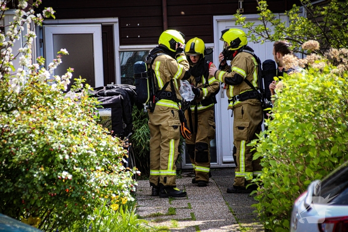 Woningbrand door oven in Zwijndrecht