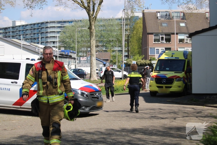 Hulpdiensten in actie voor persoon met onbegrepen gedrag